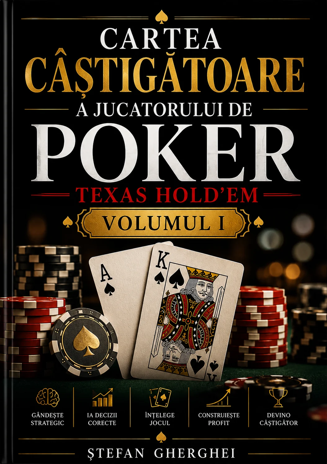 Coperta cărții Cartea Câștigătoare a Jucătorului de Poker